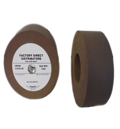 Stone Factory 5"/320 Abrasive 5"x2"x5/8-11
