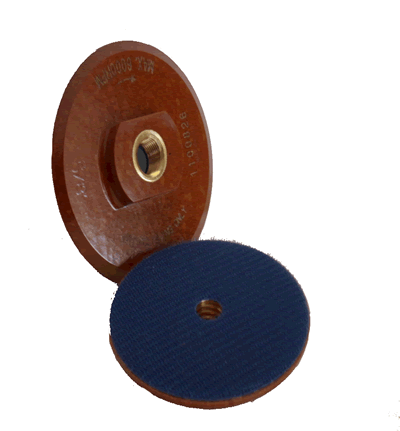 [GP45/8RG] Alpha (4" RIGID) backer pad 5/8"-11 Thread
