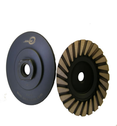 [CW4M] Cup Wheel CYCLONE 4"/Medium Turbo